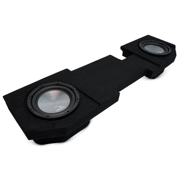 2002 - 2018 Fits Dodge Ram Quad or Crew Harmony A122 Dual 12" Sub Box Enclosure