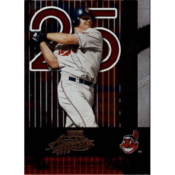 2002 Absolute Memorabilia #46 Jim Thome MLB Baseball Trading Card