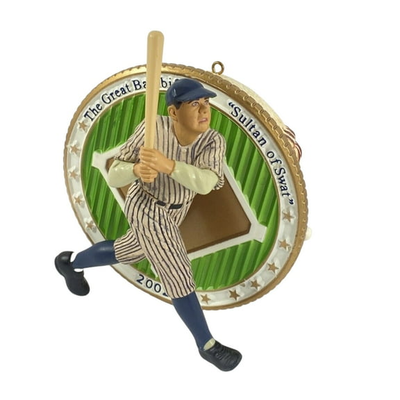 2002 Babe Ruth Home Run #60 (Baseball) Carlton Cards Christmas Tree Ornament CXOR-073G