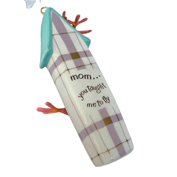 2002 Between Us Mom (Bird) Hallmark Keepsake Christmas Tree Ornament - QP1542