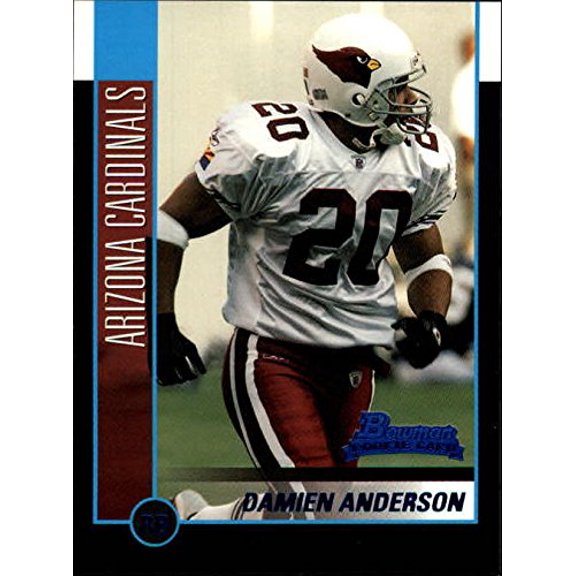 2002 Bowman #208 Damien Anderson RC NFL Football Trading Card