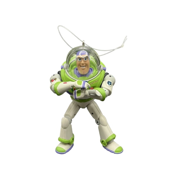 2002 Buzz Lightyear (Disney/Pixar's Toy Story 2) Hallmark Keepsake Christmas Tree Ornament - QXD4606