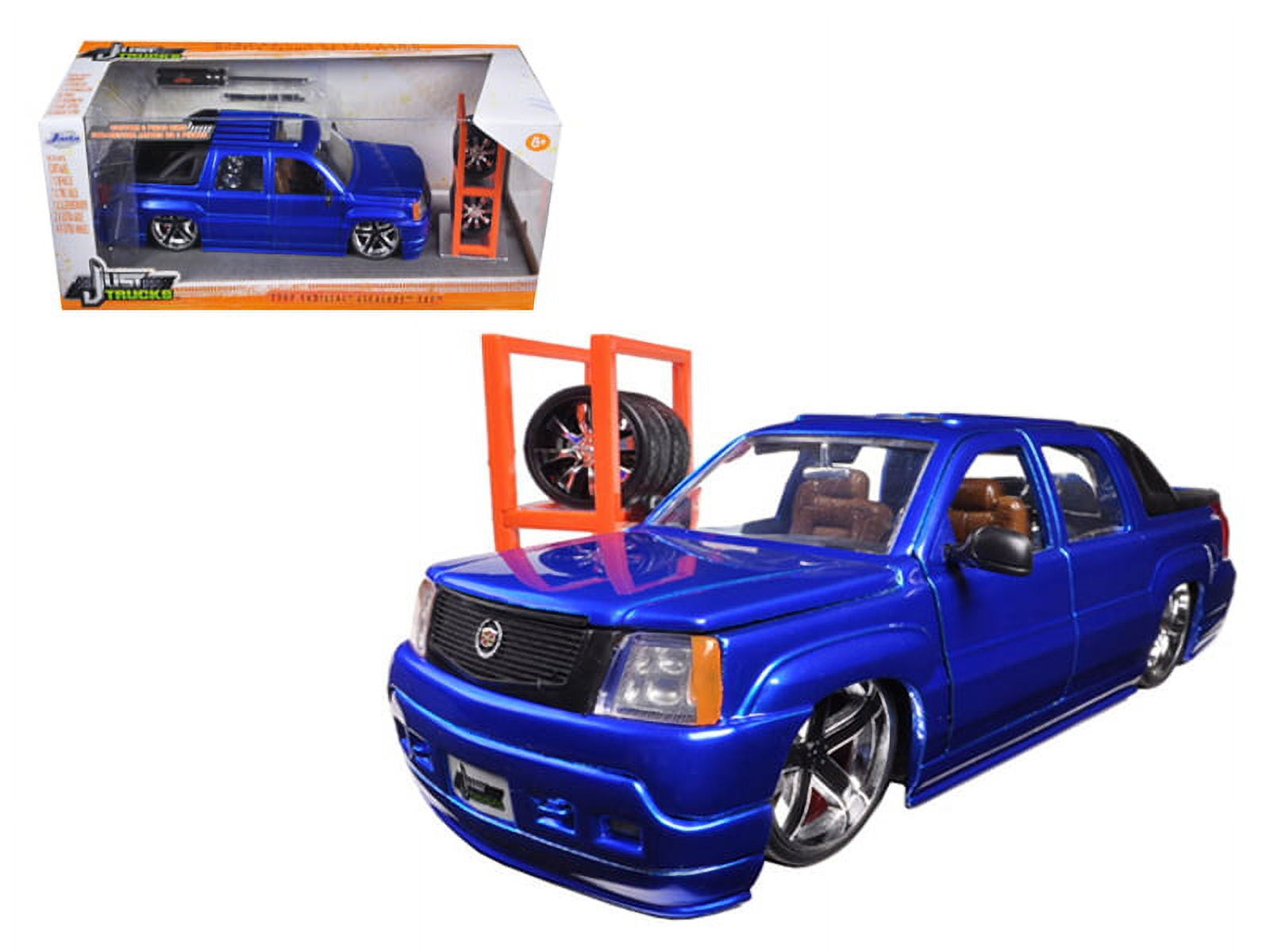 2002 Cadillac Escalade EXT Blue Just Trucks