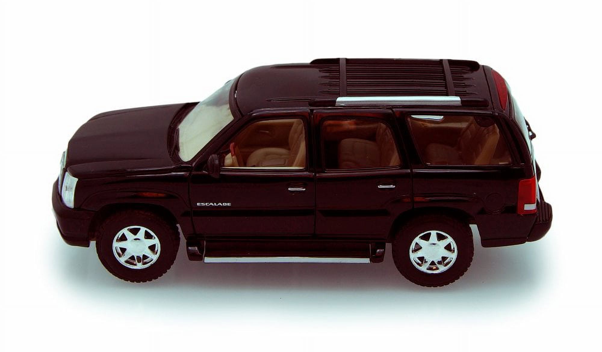 2002 Cadillac Escalade SUV, Black - Welly 22412 - 1/24 scale