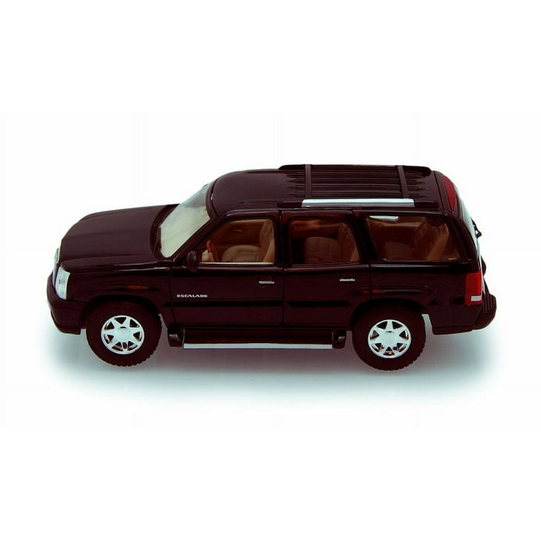2002 Cadillac Escalade SUV, Black - Welly 22412 - 1/24 scale