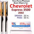 thumbnail image 1 of 2003 Chevrolet Express 3500 Performance Beam Wipers (Set of 2), 1 of 3