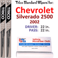 thumbnail image 1 of 2002 Chevrolet Silverado 2500 Wiper Blades (Set of 2), 1 of 3