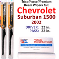 thumbnail image 1 of 2002 Chevrolet Suburban 1500 Performance Beam Wipers (Set of 2), 1 of 3