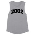 thumbnail image 1 of 2002 College Style Women's Muscle Tank 2X-Large Heather Grey, 1 of 5