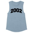 thumbnail image 1 of 2002 College Style Women's Muscle Tank X-Small Stonewash Denim, 1 of 5