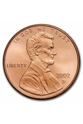 2002-D Lincoln Cent BU (Red)