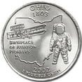 thumbnail image 1 of 2002-D Ohio State Quarter BU, 1 of 2