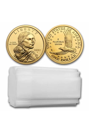 2002-D Sacagawea Dollar 20-Coin Roll BU