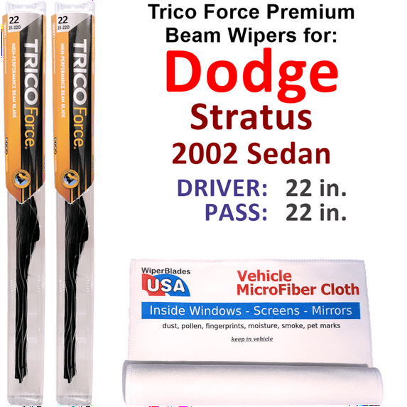 2002 Dodge Stratus Performance Beam Wipers (Set of 2)