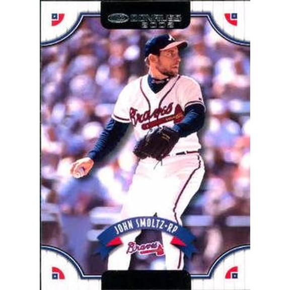 2002 Donruss #98 John Smoltz MLB Baseball Trading Card