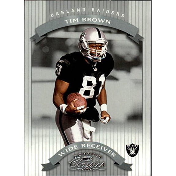 2002 Donruss Classics #83 Tim Brown NFL Football Trading Card
