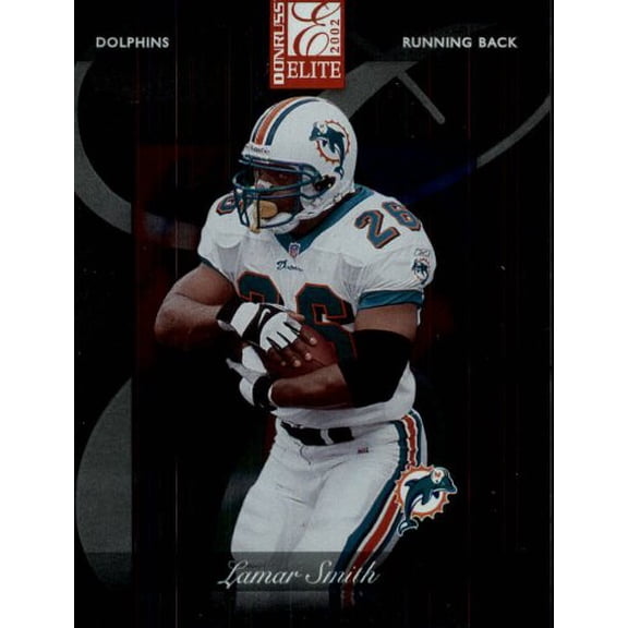 2002 Donruss Elite #29 Lamar Smith NFL Football Trading Card