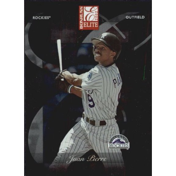 2002 Donruss Elite #64 Juan Pierre MLB Baseball Trading Card