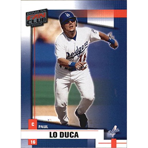 2002 Donruss Fan Club #17 Paul LoDuca MLB Baseball Trading Card