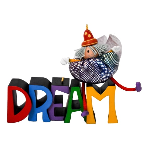 Dream Set of 2 Miniature Hallmark Keepsake Ornaments