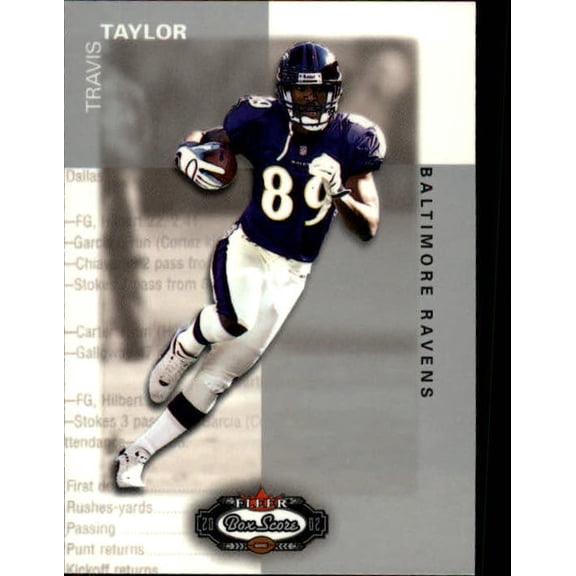 2002 Fleer Box Score #60 Travis Taylor NFL Football Trading Card
