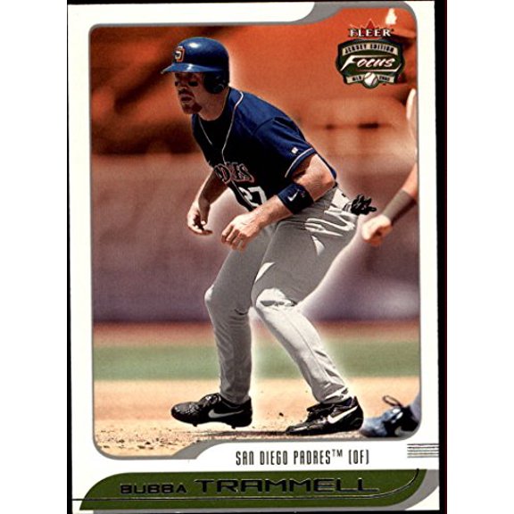 2002 Fleer Focus JE #133 Bubba Trammell MLB Baseball Trading Card