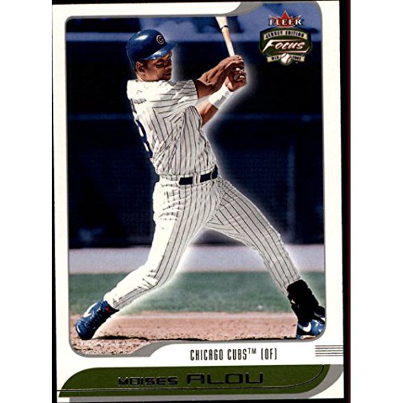2002 Fleer Focus JE #147 Moises Alou MLB Baseball Trading Card