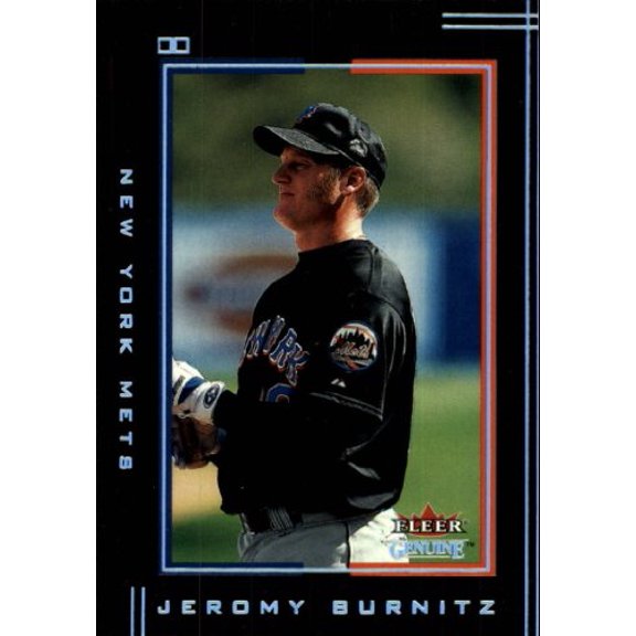 2002 Fleer Genuine #38 Jeromy Burnitz MLB Baseball Trading Card