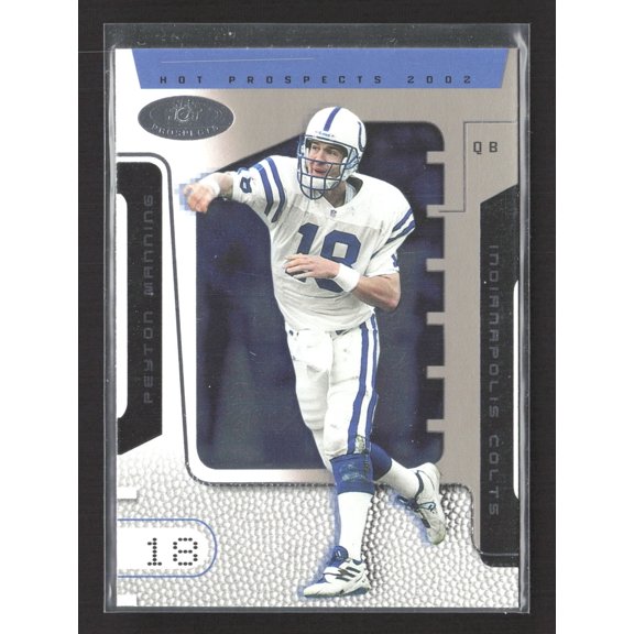 2002 Fleer Hot Prospects Peyton Manning #71