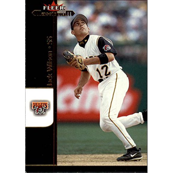 2002 Fleer Maximum #54 Jack Wilson MLB Baseball Trading Card