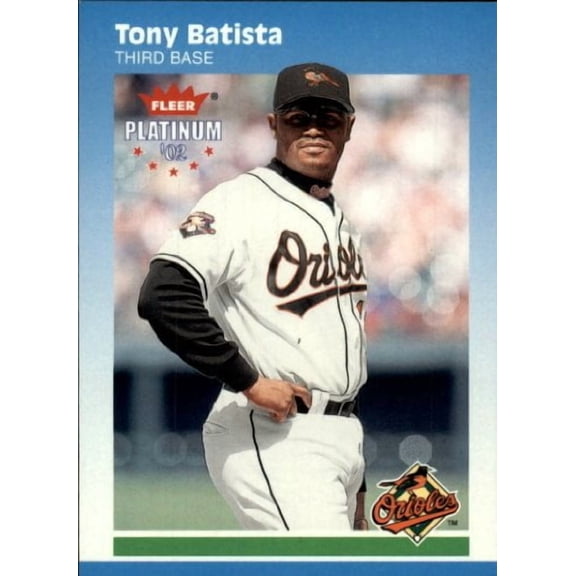 2002 Fleer Platinum #119 Tony Batista MLB Baseball Trading Card