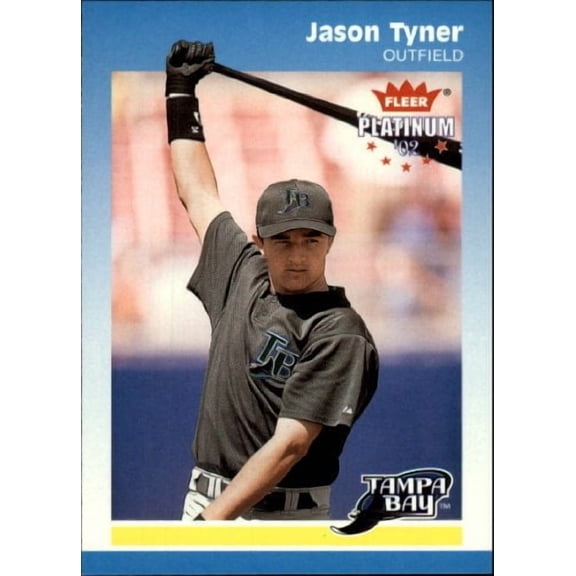 2002 Fleer Platinum #143 Jason Tyner MLB Baseball Trading Card