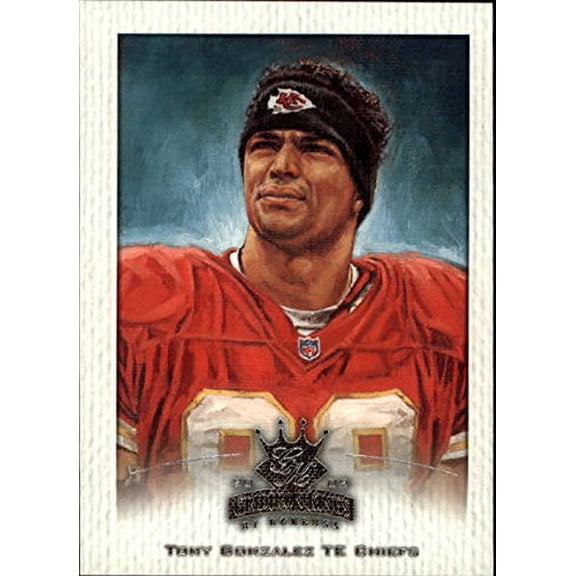 2002 Gridiron Kings #46 Tony Gonzalez NFL Football Trading Card