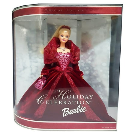 2002 Holiday Celebration Barbie Doll Special Edition Mattel 56209 NEW