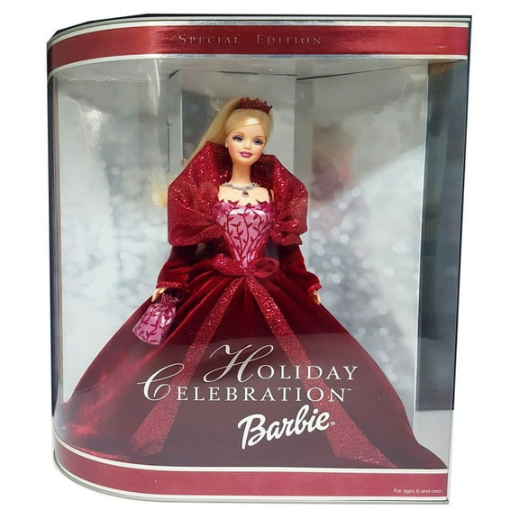 2002 Holiday Celebration Barbie Doll Special Edition Mattel 56209 NEW