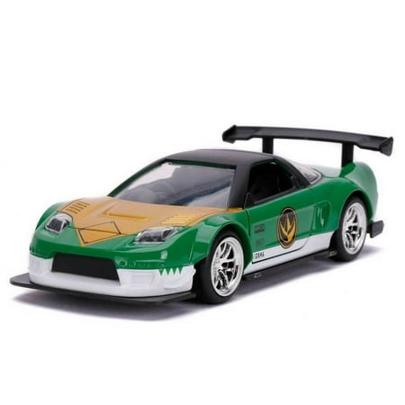 2002 Honda NSX Type-R Japan Spec, Power Rangers - Jada Toys 31843/24 - 1/32 scale Diecast Model Toy Car