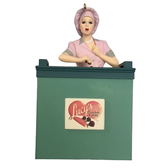2002 "Job Switching" (I Love Lucy) Hallmark Keepsake Christmas Tree Ornament - QXI5316