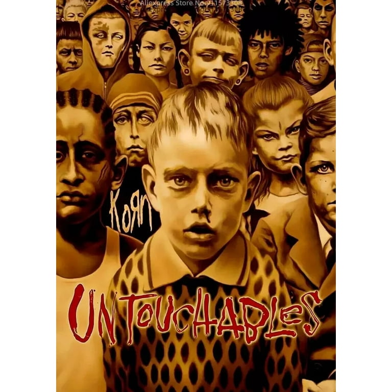 2002 KORN Poster Wall Art print for the UNTOUCHABLES es 24 x 36