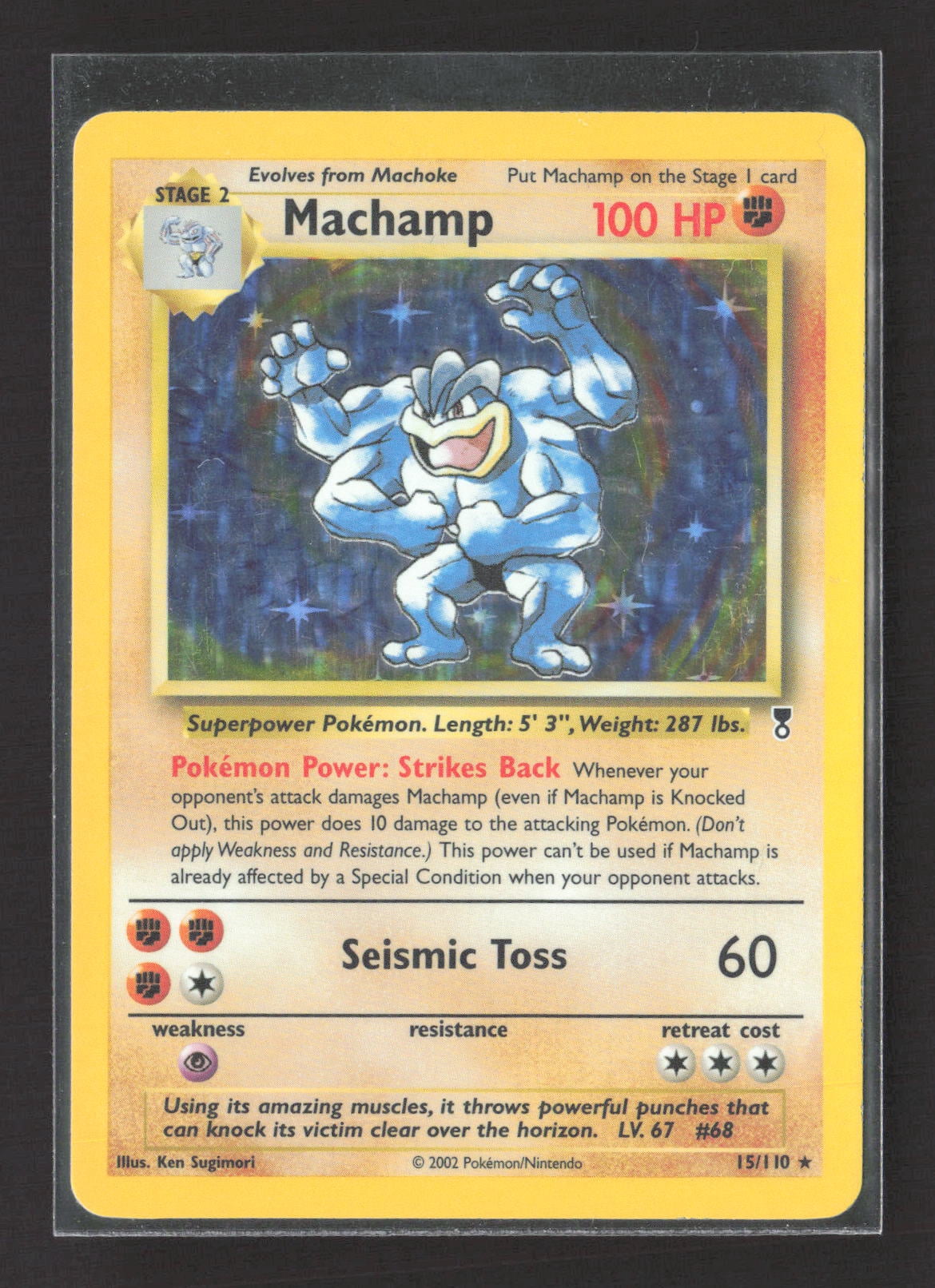 Pokemon Base Set Holo Machamp Pokemon Base Set Holo Machamp