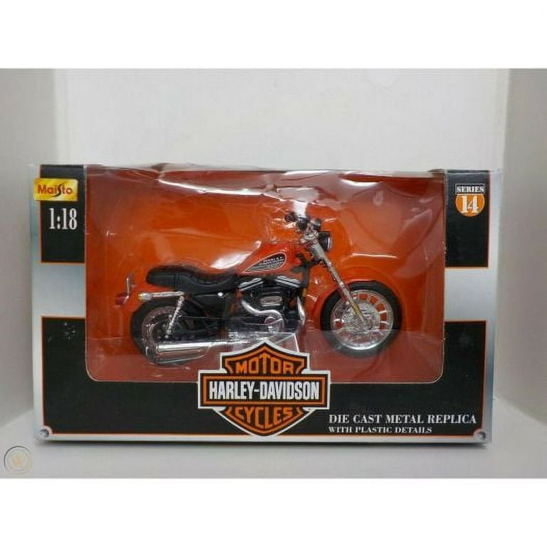 Harley davidson diecast metal deals collectible