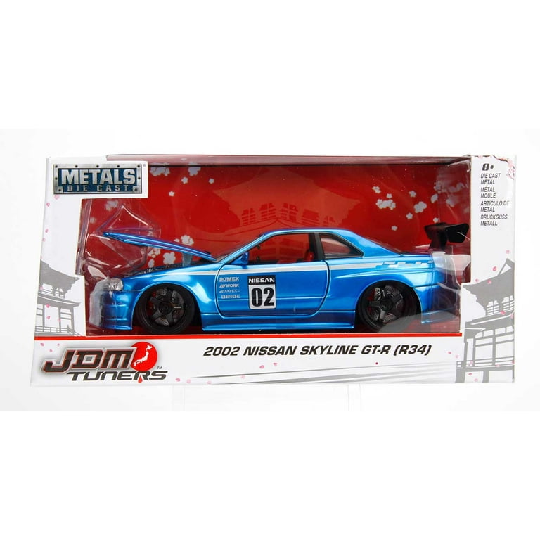 2002 Nissan Skyline GT-R R34 Blue #02 \JDM Tuners\