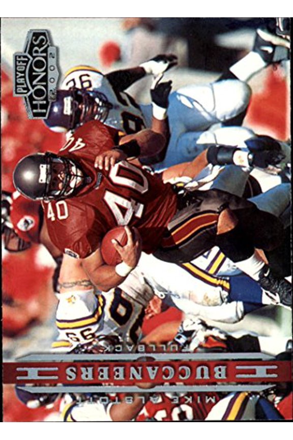 2002 Playoff Honors #90 Mike Alstott NFL Football Trading Card