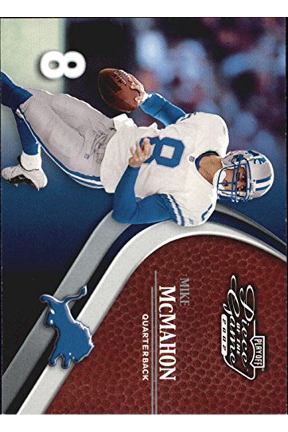 2002 Playoff Piece of the Game #8 Mike McMahon NFL Football Trading Card
