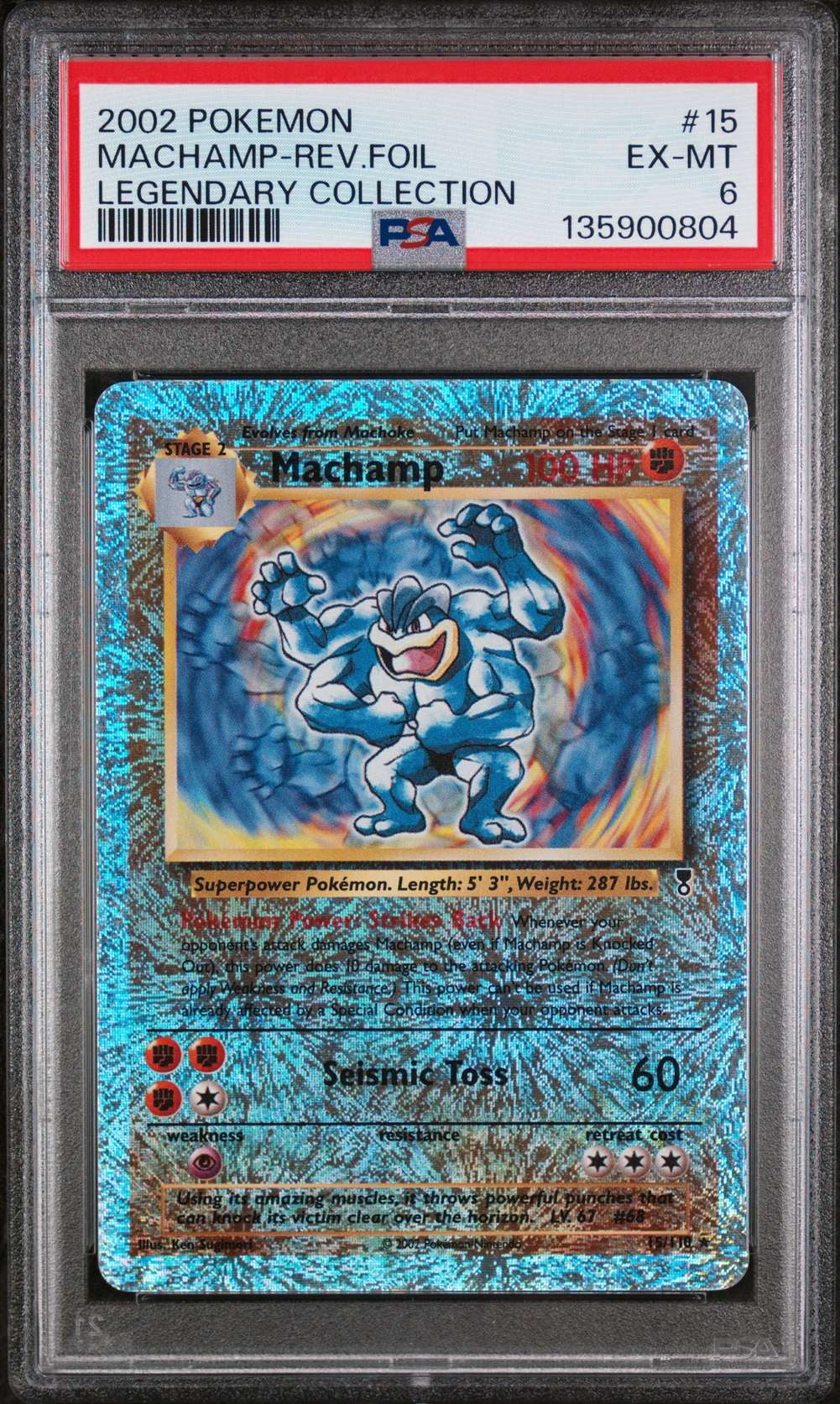 holographic machamp pokemon card Generations Holo #42/83 – Colorless Artist Pokémon TCG Machamp Base Set