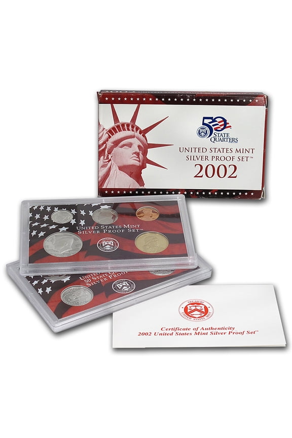 2002-S Silver Proof Set