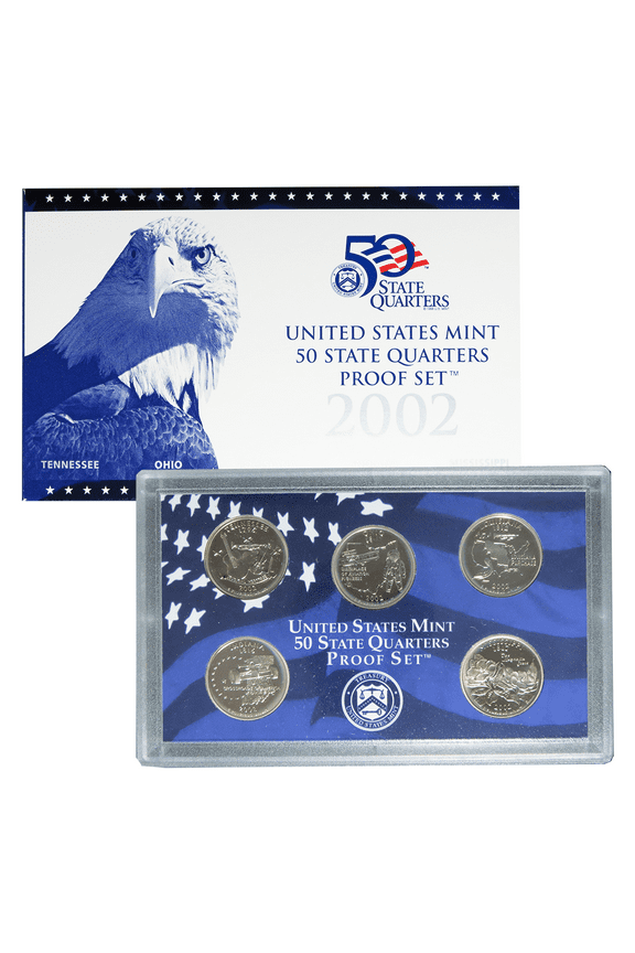 2002-S U.S. Clad State Quarters Proof Set