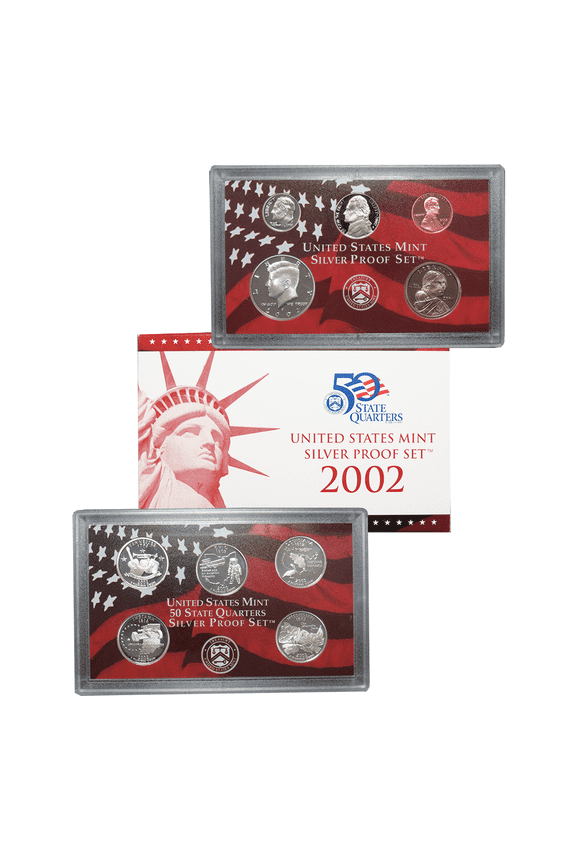 2002-S U.S. Silver Proof Set