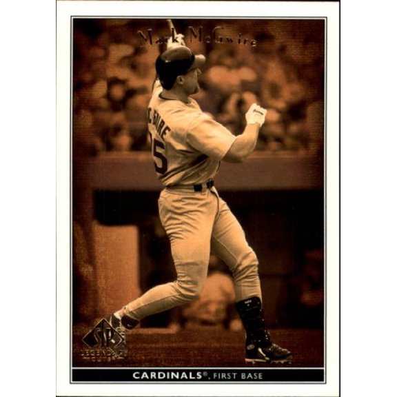 2002 SP Legendary Cuts #50 Mark McGwire MLB Baseball Trading Card