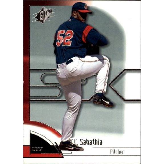 2002 SPx #12 C.C. Sabathia MLB Baseball Trading Card
