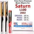 thumbnail image 1 of 2002 Saturn L100 Performance Beam Wipers (Set of 3) w/Rear Wiper, 1 of 4